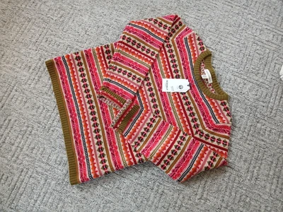 Jersey para mujer SeaSalt Percella Cove lana merino Fair Isle talla - 12 nuevo con etiquetas Foto 1 de 4