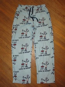 PANTALONES DE PIJAMA LIFE IS GOOD POLAR Parrilla Papá Cocina Barbacoa Adulto MEDIANOS - Imagen 1 de 3