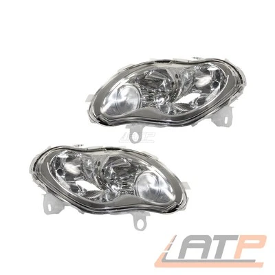 2x SCHEINWERFER H7/H1 VORNE LINKS + RECHTS FÜR SMART CABRIO CITY-COUPE FOR-TWO - Bild 1 von 4