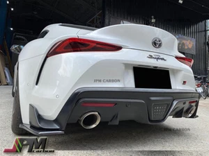 For 2019+ Toyota Supra A90 MK5 JPM MX Carbon Fiber Rear Bumper Splitter Lip CF - Picture 1 of 8
