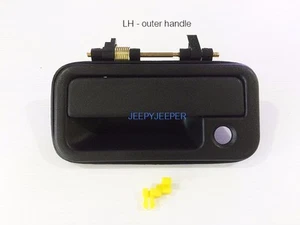 MANIJA DE PUERTA EXTERIOR IZQUIERDA LH NEGRA ISUZU TF TFR HOLDEN RODEO VAUXHALL BRAVA AMIGO - Imagen 1 de 2