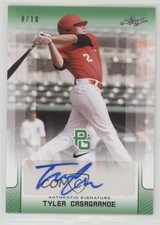 2017 Leaf Perfect Game National Showcase Green /10 Tyler Casagrande #BA-TC4 Auto