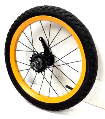 16" Bicycle Rear Orange Wheel Coaster Brake 1.95" Tire Kids Mini-BMX Bike #T39 - Image 1 of 3