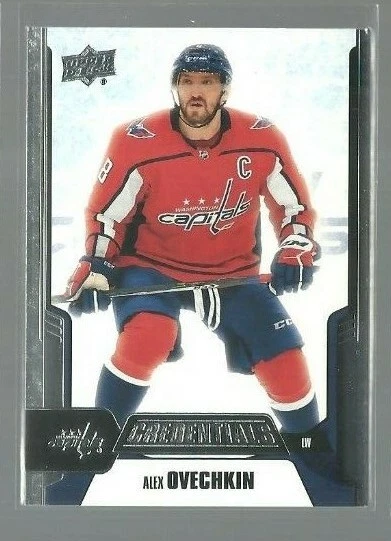 2019-20 Upper Deck Credentials #10 Alexander Ovechkin (ref 93118) - Image 1 of 1