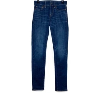 American Eagle Stretch Super Skinny Denim Jeans Women Dark Wash  26x30 - Picture 1 of 12