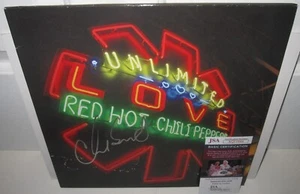 CHAD SMITH SIGNED UNLIMITED LOVE ALBUM RED HOT CHILI PEPPERS AUTOGRAPH VINYL JSA - Picture 1 of 5