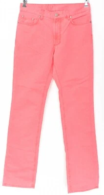 NWT VERSACE COLLECTION Pink Stretch Cotton Slim Denim Jeans 29 (EU 45) Fits 28 - Image 1 of 4