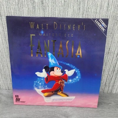 Walt Disney Fantasia Laserdisc LD Digital Sound Dolby Surround Closed Caption - Image 1 of 2