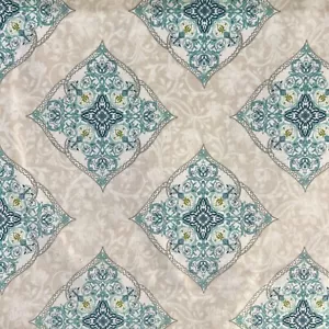 Persian Damask Motif Fabric, 140cm Wide, Upholstery Window Craft, Sold by Yard - Picture 1 of 9
