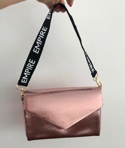 NEW PACO RABANNE Lady Million Empire shoulder bag rose gold pink 10" x 6.5" x 2"