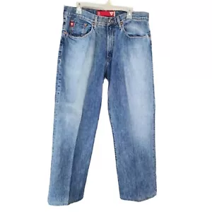 Guess Vintage Blue Denim Jeans Herren 36/32 - Bild 1 von 6