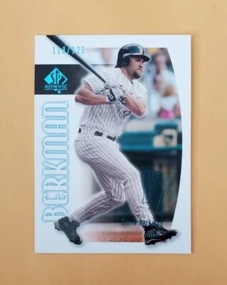 2002 SP Authentic Limited /125 Lance Berkman #43 SP  - Image 1 of 4