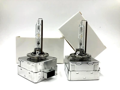 2x New OEM 12-17 Volkswagen Jetta Xenon HID D3S 4300K Headlight Bulbs - Image 1 of 2