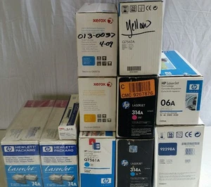 Sealed Lot of HP Supplies Q7561A, Q7562A, Q7563A, 06A, 74A and MORE! - Picture 1 of 12