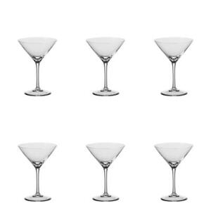 Leonardo Ciao+ Cocktailschale 6er Set Cocktail Glas Martiniglas Stoßfest 210 ml