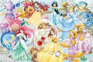 EPOCH 1000piece jigsaw puzzle disney Herbarium / Disney Princess (50×75cm) 97-80 - Picture 1 of 4