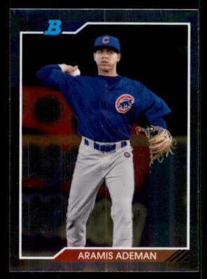 2020 Bowman Heritage Chrome Prospects #92CPADE Aramis Ademan - Image 1 of 2