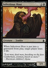 Magic the Gathering MTG Infectious Host (91) Ravnica City of Guilds   NM