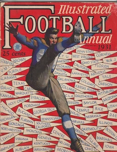 Illustrated Football Annual - 1931 - Fiction House - All American Team - NCAA - 2. Ausgabe - Bild 1 von 2