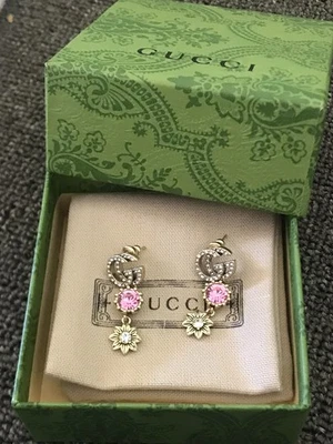 Gucci Crystal Earrings - Image 1 of 4