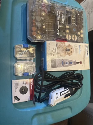Rotary Tool Lot With Accessories!! Dremel Hart - Image 1 of 4