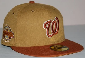 WASHINGTON NATIONALS Cap NEW ERA 59FIFTY Fitted Hat 2015 10 YEARS Size 7 *G1 - Picture 1 of 8