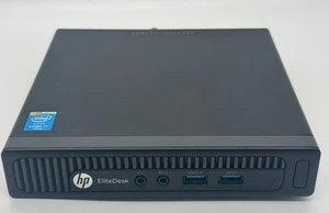 HP EliteDesk 800 G1 DM Micro Desktop Intel i7 8GB RAM 256GB SSD Windows 11 Pro - Afbeelding 1 van 12