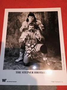 WWF The Steiner Brothers P-111 Official Licensed Original 8X10 Promo Photo 1992 - Picture 1 of 4