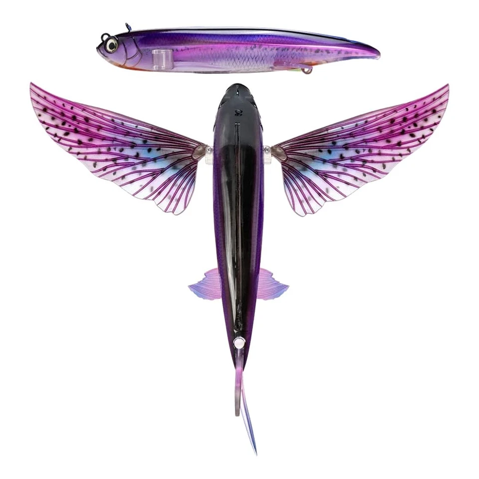 NOMAD DESIGN Slipstream 140 Phantom 5.5in Flying Fish Lure (FF140-FP-PHT) - Image 1 of 1