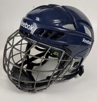 Casco de hockey Reebok 11K 11K S niños negro talla pequeña 6 3/8-7 equipo deportivo Foto 1 de 4