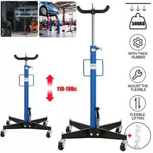 Transmission Jack 0.5T HeavyDuty Hydraulic Gearbox Auto Part Lifter Hoist Stand - Picture 1 of 14