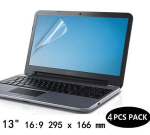[4PCS PACK] 13" Anti Glare Blue​Ray Screen Protector For HP Spectre 13 x360-13 - Picture 1 of 8