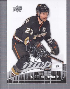 2009-10 Upper Deck MVP Hockey #297 Scott Niedermayer