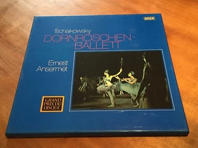 Tchaikovsky The Sleeping Beauty Ballet ANSERMET DECCA 2 LP BOX Blue Label NM - Image 1 of 4