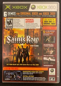 SAINTS ROW xbox 360 Official DEMO #61 SPLINTER CELL CHAOS THEORY lego Star Wars - Picture 1 of 5