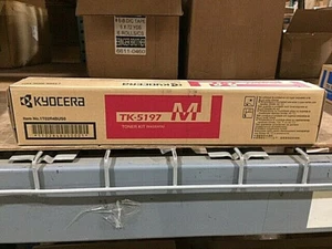 KYOCERA GENUINE TK5197M 1T02R4AUS0 MAGENTA TONER TASKALFA 306CI - Picture 1 of 3