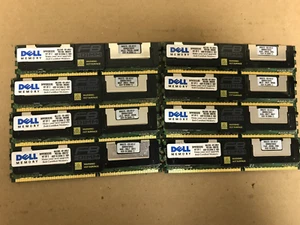 32GB (8 x 4GB) DDR2 FB Fully Buffered PC2-5300F 667 Mhz FOR Dell PowerEdge 2950 - Picture 1 of 2