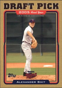2005 (TWINS) Topps Gold #679 Alexander Smit FY /2005