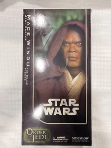Star Wars Mace Windu Jedi Master Order of the Jedi Sideshow Exclusive 12" Figure - Picture 1 of 11