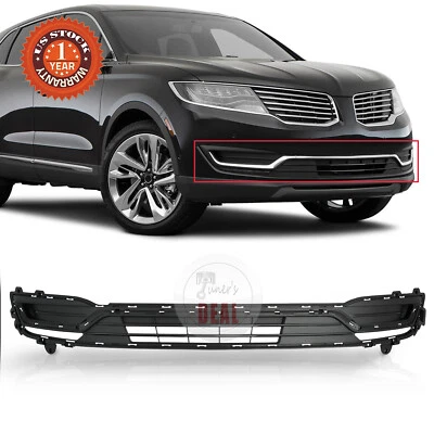 Front Bumper Lower Grille For 2016-2018 Lincoln MKX FO1036181 Face Bar Black Foto 1 de 4