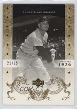 2005 Upper Deck Hall of Fame Gold /25 Bob Lemon #7 HOF