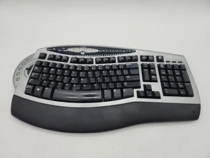 Microsoft Wireless Comfort Keyboard 4000 # 1045 Ergonomic Keyboard ONLY Works - Picture 1 of 6
