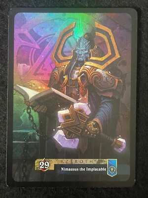 World of Warcraft Single Card Burning Crusade Promo Nimaasus the Implacable 1/3 - Image 1 of 2