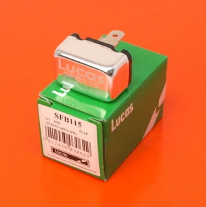 Lucas 12V 2 Pin 42W Flasher Unit 8FL Classic Car Mini SFB115 GFU2125 with Box - Picture 1 of 4
