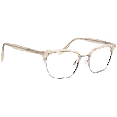 Barton Perreira Eyeglasses CIP/SIL Nikki Titanium Pearl 52[]19 145 Handmade - Image 1 of 4