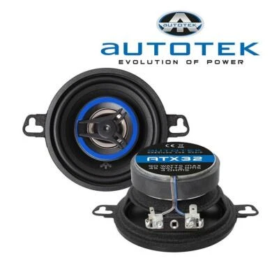 Autotek ATX-32 8,7 cm (3.5”) 2-Wege Koaxial Lautsprecher 90 Watt 1 Paar - Bild 1 von 4