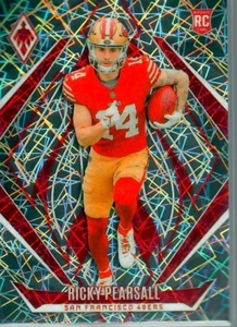 2024 Panini Phoenix Football Lazer Parallelo RC Ricky Pearsall #234 49ers - Foto 1 di 1