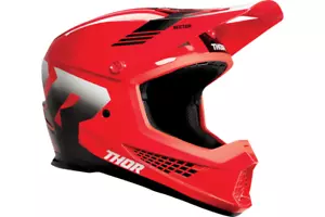 New Thor Sector 2 Carve Helmet, Red/White, Medium, 0110-8107 - Picture 1 of 5