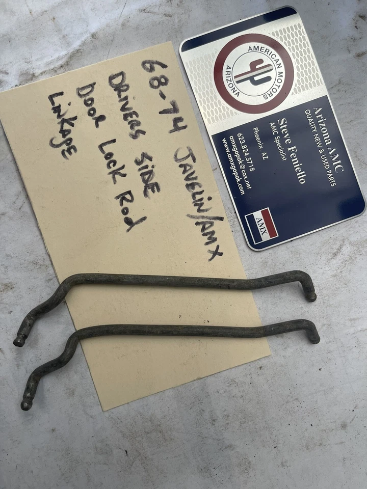 AMC AMX Javelin 1968-74 cerradura de puerta lateral del conductor acoplamiento Foto 1 de 1