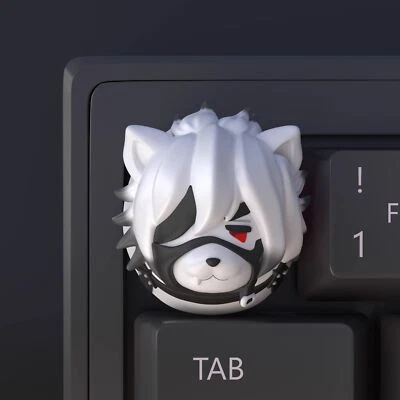 Anime Zenless Zone Zero Von Lycaon Resin Keycaps for Mechanical Keyboard ESC  - Image 1 of 4